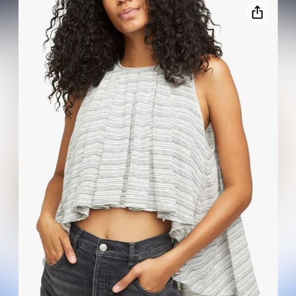 Womens Free People Turn It Up Tank Top - Picture 1 of 9